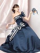 エマリーエ ウェディングドレスサロン（Emarie Wedding Dress Salon）  紺白ストライプスイートキャンディー